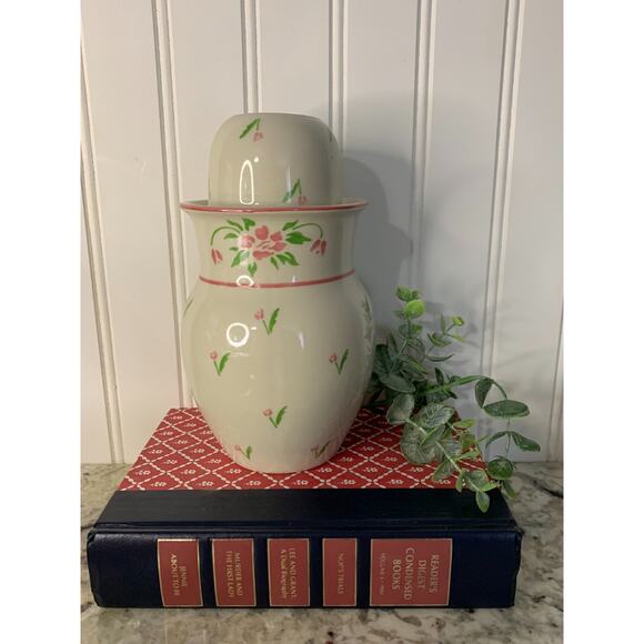 Tumble Up 1985 Vintage Telefora Floral Bedside Water Carafe & Tumbler Set (2pc) - Picture 1 of 10